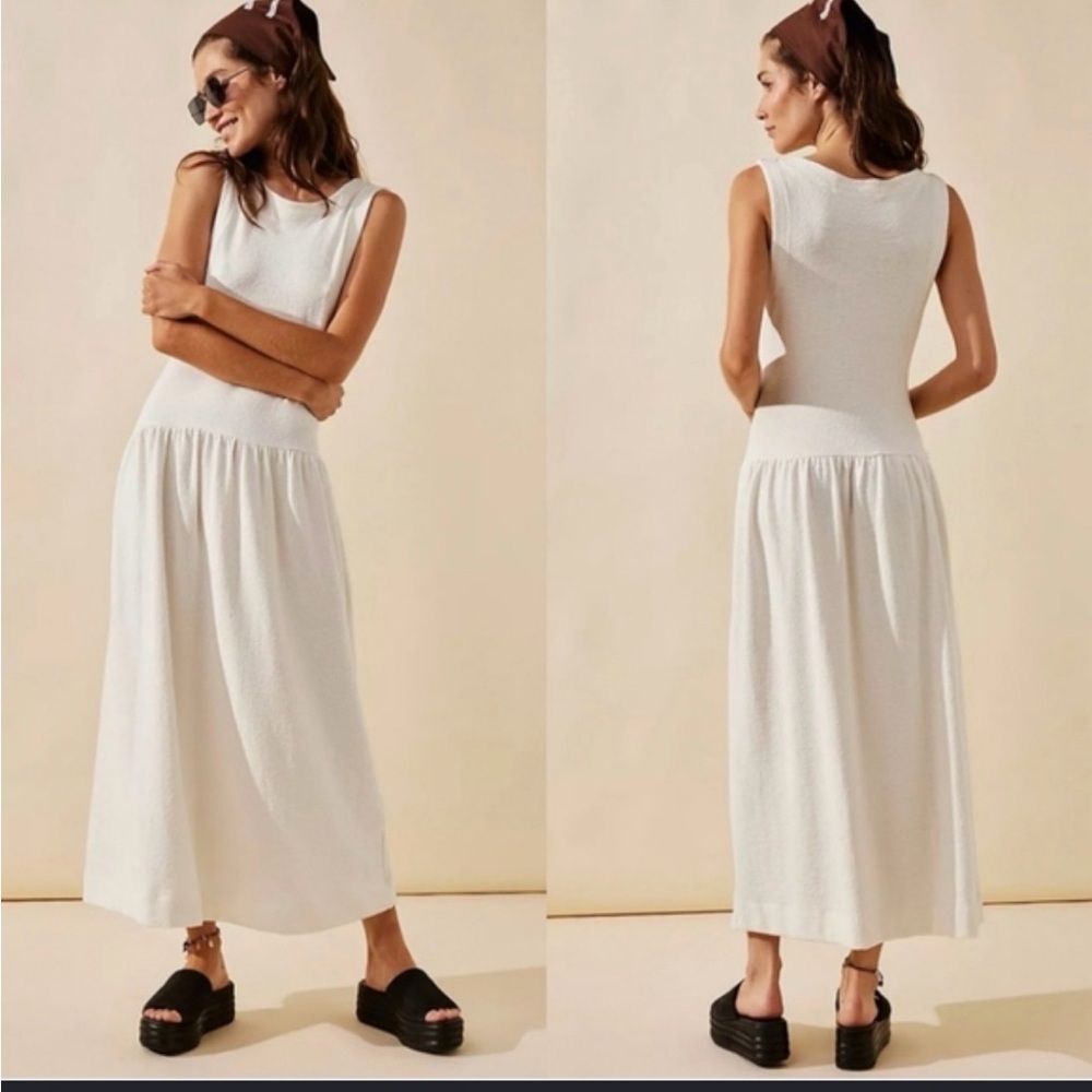 Free People Beach Easy Does Dress Maxi Dress Small